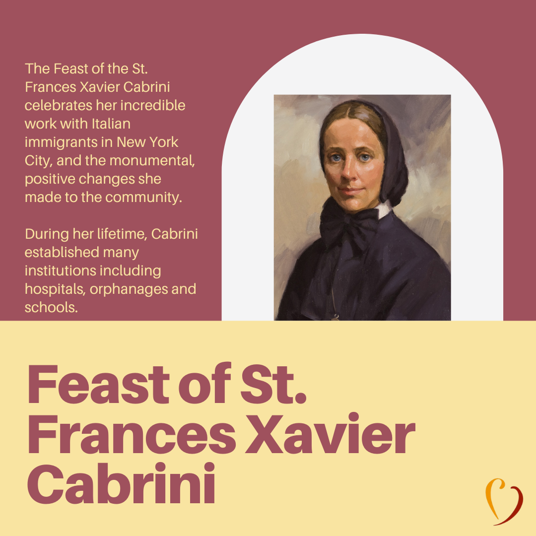 From the Provinces for the Feast of Mother Cabrini Missionary Sisters