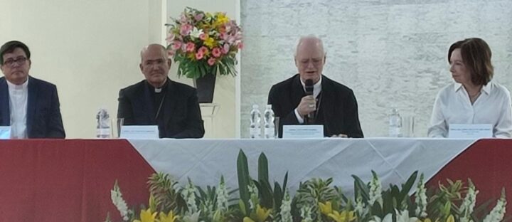 El Cardenal Don José Tolentino de Mendonça visita una parroquia en San Pablo, Brasil